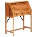 vidaXL, vidaXL Schreibtisch 90×40×107 cm Massivholz Akazie