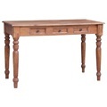 Diverse Hardware, Schreibtisch mit Schubladen 117 x 57 x 75 cm Massives Altholz