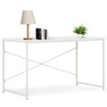 vidaXL, vidaXL Computertisch Weiß 120×60×70 cm