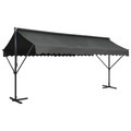 Diverse Hardware, Freistehende Markise 500x300 cm Anthrazit