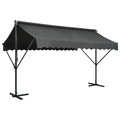 Diverse Hardware, Freistehende Markise 400x300 cm Anthrazit