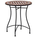 Diverse Hardware, Mosaik-Bistrotisch Braun 60 cm Keramik