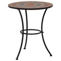 Diverse Hardware, Mosaik-Bistrotisch Orange / Grau 60 cm Keramik