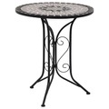 Diverse Hardware, Mosaik-Bistrotisch Grau 61 cm Keramik