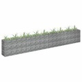 vidaXL, vidaXL Gabionen-Hochbeet Verzinkter Stahl 360×30×60 cm