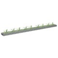 vidaXL, vidaXL Gabionen-Hochbeet Verzinkter Stahl 360x30x10 cm
