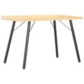 vidaXL, vidaXL Schreibtisch Eiche 90×50×79 cm