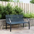 Diverse Hardware, Gartenbank 120 cm Grau Holz