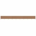 Diverse Hardware, 9-teiliges Windschutzgewebe 1200 x 160 cm Taupe