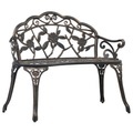 Diverse Hardware, Bistro-Bank 100 cm Bronze Aluminiumguss