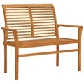Diverse Hardware, Gartenbank 112 cm Massivholz Teak