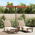 Diverse Hardware, Sonnenschirm mit Aluminium-Mast 2x1,5 m Terracotta-Rot