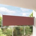 Diverse Hardware, Ausziehbare Seitenmarkise 100x300 cm Braun