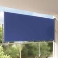 Diverse Hardware, Ausziehbare Seitenmarkise 160x300 cm Blau