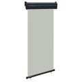 vidaXL, vidaXL Balkon-Seitenmarkise 80 × 250 cm Grau