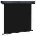 vidaXL, vidaXL Balkon-Seitenmarkise 160 × 250 cm Schwarz