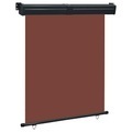 vidaXL, vidaXL Balkon-Seitenmarkise 140 × 250 cm Braun