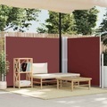 Diverse Hardware, Ausziehbare Seitenmarkise Braun 140 x 600 cm