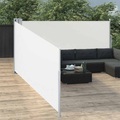 Diverse Hardware, Ausziehbare Seitenmarkise Creme 100 x 1000 cm