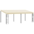 vidaXL, vidaXL Wand-Pavillon 6x3x2,5 m Cremeweiß