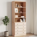 vidaXL, vidaXL Bücherregal mit Schubladen ALTA 77x35x186,5cm Massivholz Kiefer