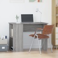 vidaXL, vidaXL Schreibtisch Grau Sonoma 100x55x75 cm Holzwerkstoff