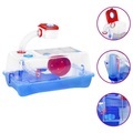 vidaXL, vidaXL Hamsterkäfig Blau 57x33x26 cm Polypropylen