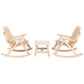 vidaXL, vidaXL 3-tlg. Garten-Lounge-Set Massivholz Fichte