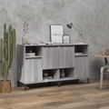 vidaXL, vidaXL Sideboards 2 Stk. Grau Sonoma 60x35x70 cm Holzwerkstoff