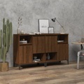 vidaXL, vidaXL Sideboards 2 Stk. Braun Eichen-Optik 60x35x70 cm Holzwerkstoff
