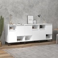vidaXL, vidaXL Sideboards 3 Stk. Weiß 60x35x70 cm Holzwerkstoff