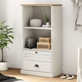 vidaXL, vidaXL Bücherregal VIGO 60x35x114,5 cm Massivholz Kiefer
