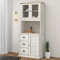 vidaXL, vidaXL Sideboard-Aufsatz VIGO Weiß 78x30x100 cm Massivholz Kiefer