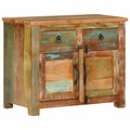 vidaXL, vidaXL Sideboard 68x35x55 cm Altholz Massiv