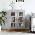 vidaXL, vidaXL Sideboard Betongrau 69,5x34x90 cm Holzwerkstoff