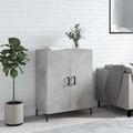 vidaXL, vidaXL Sideboard Betongrau 69,5x34x90 cm Holzwerkstoff