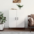 vidaXL, vidaXL Sideboard Hochglanz-Weiß 69,5x34x90 cm Holzwerkstoff