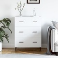 vidaXL, vidaXL Sideboard Weiß 69,5x34x90 cm Holzwerkstoff