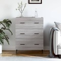 vidaXL, vidaXL Sideboard Grau Sonoma 69,5x34x90 cm Holzwerkstoff
