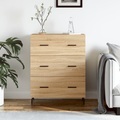 vidaXL, vidaXL Sideboard Sonoma-Eiche 69,5x34x90 cm Holzwerkstoff