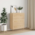 vidaXL, vidaXL Sideboard Sonoma-Eiche 69,5x34x90 cm Holzwerkstoff