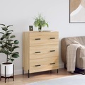 vidaXL, vidaXL Sideboard Sonoma-Eiche 69,5x34x90 cm Holzwerkstoff