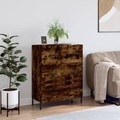 vidaXL, vidaXL Sideboard Räuchereiche 69,5x34x90 cm Holzwerkstoff