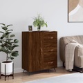 vidaXL, vidaXL Sideboard Braun Eichen-Optik 69,5x34x90 cm Holzwerkstoff