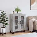 vidaXL, vidaXL Sideboard Betongrau 69,5x34x90 cm Holzwerkstoff