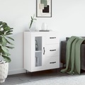 vidaXL, vidaXL Sideboard Weiß 69,5x34x90 cm Holzwerkstoff