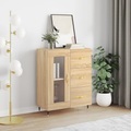 vidaXL, vidaXL Sideboard Sonoma-Eiche 69,5x34x90 cm Holzwerkstoff