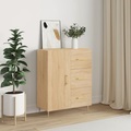 vidaXL, vidaXL Sideboard Sonoma-Eiche 69,5x34x90 cm Holzwerkstoff
