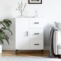 vidaXL, vidaXL Sideboard Weiß 69,5x34x90 cm Holzwerkstoff