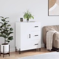 vidaXL, vidaXL Sideboard Weiß 69,5x34x90 cm Holzwerkstoff